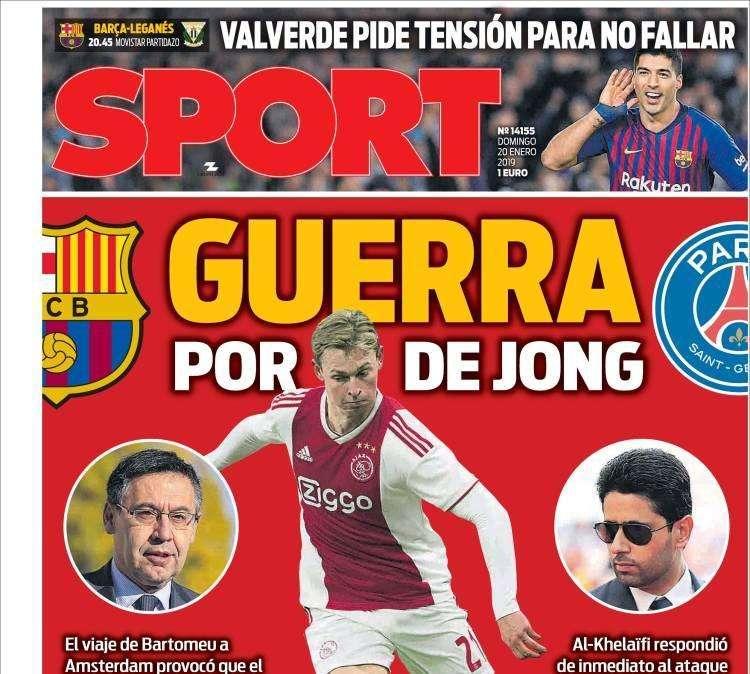 Sport - Guerra per De Jong