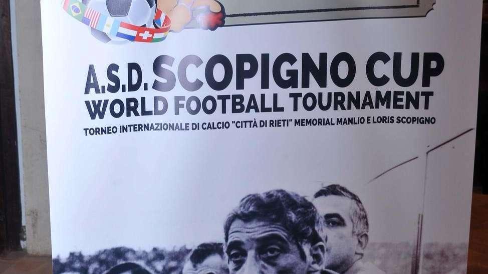 29^ SCOPIGNO CUP Rieti - Amatrice World Football Tournament Under 17 Venerdì 27 agosto alle ore 17,00 la presentazione del torneo a Rieti