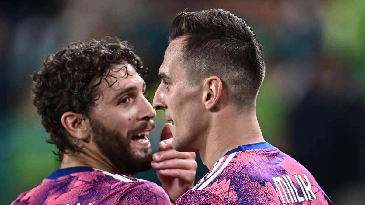 LIVE TJ - Allegri punterà sul 4-4-2. In difesa tornano Bonucci e Alex Sandro. A centrocampo ci sarà Locatelli, riposano McKennie e Paredes. In attacco spazio a Milik e Vlahovic 