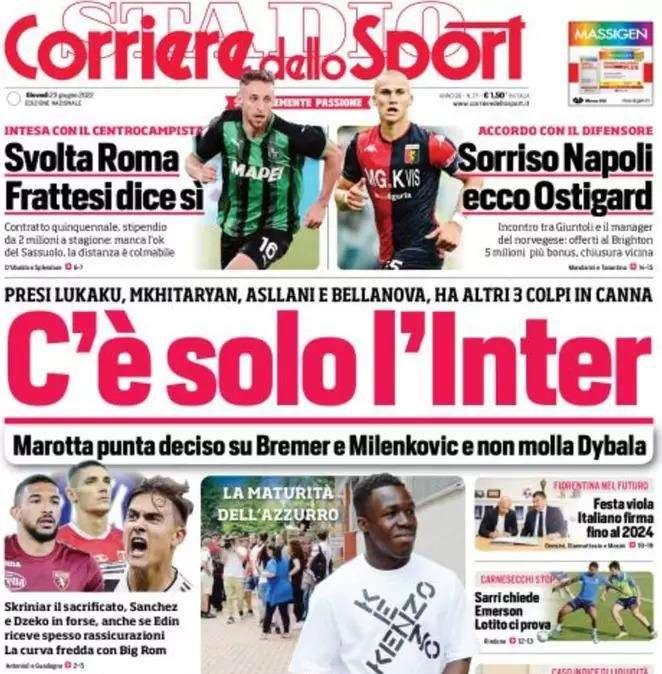 Corsport - C’è solo l’Inter 