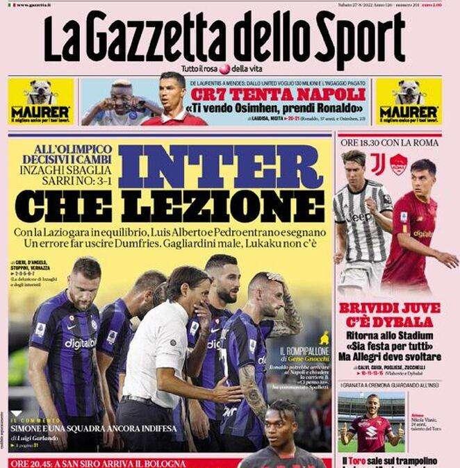 Gazzetta - Brividi Juve 