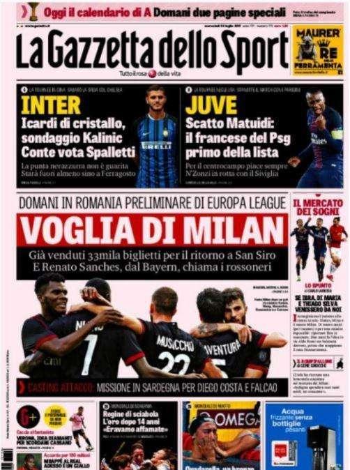 Gazzetta - Scatto Matuidi 