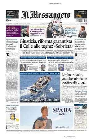 Il Messaggero - Italia ko 