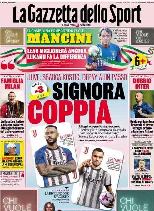 Gazzetta - Signora coppia 
