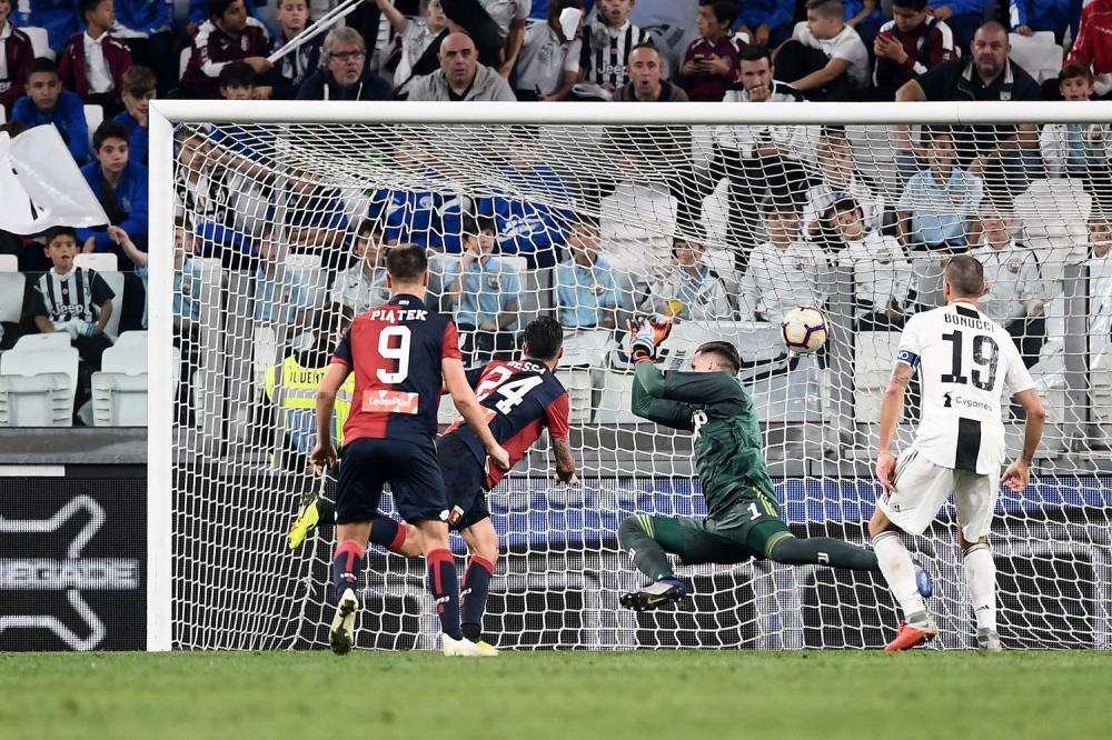 Corriere di Torino - Fascia con sbavatura per Bonucci