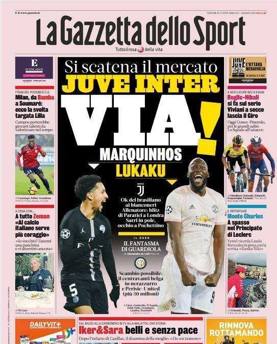 Gazzetta - Blitz di Paratici a Londra, attenti a Sarri e Pochettino 