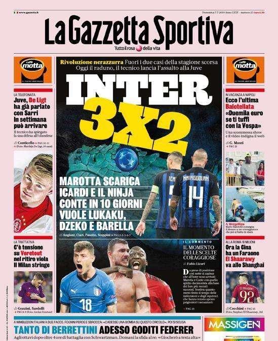 Gazzetta - Inter 3x2