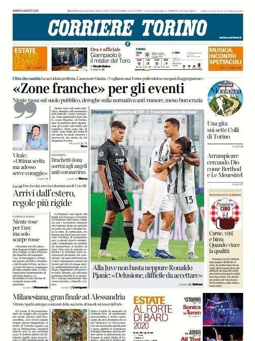 Corriere di Torino - Alla Juve non basta Ronaldo 