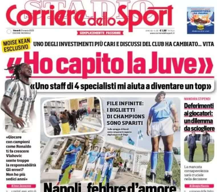 Corsport - Kean: “Ho capito la Juve”