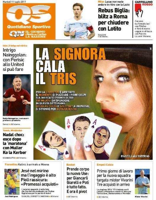 QS - La Signora cala il tris