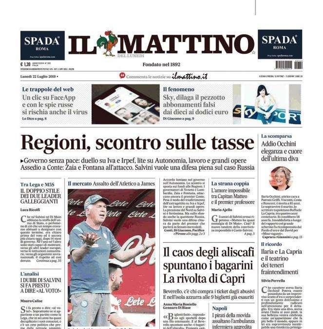 Il Mattino - Ancelotti, missione scudetto 