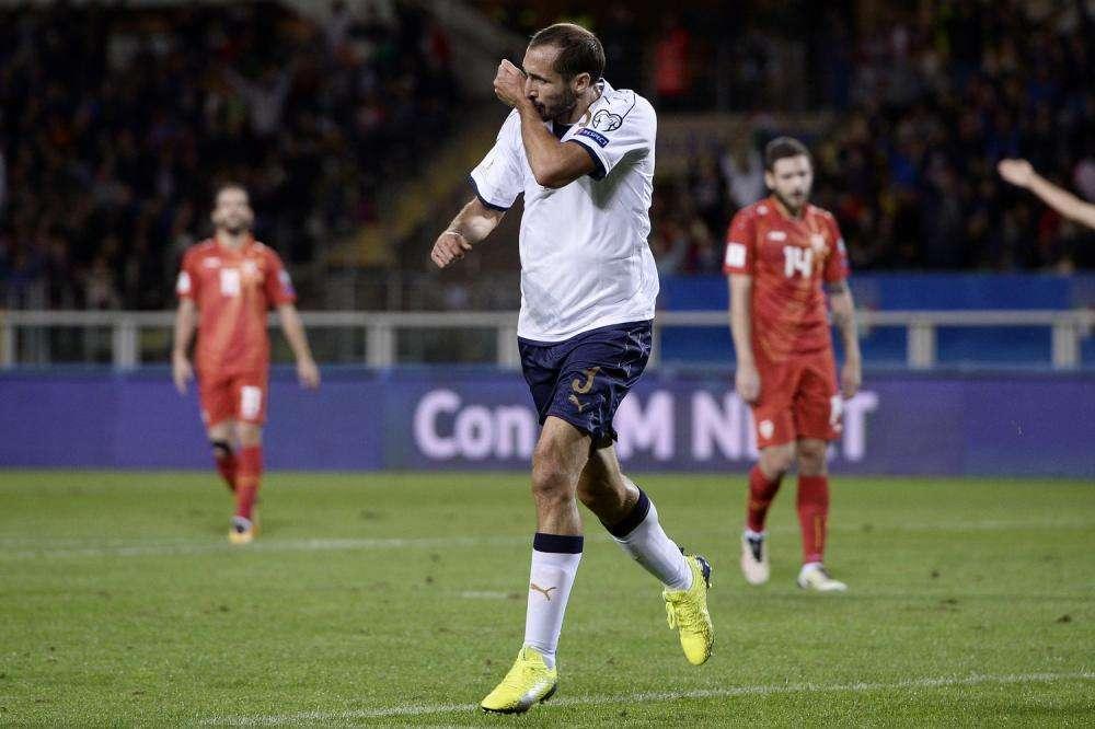 LIVE TJ - ITALIA-MACEDONIA 1-1. Apre Chiellini, pareggia Trajkovski. Fischi a Torino