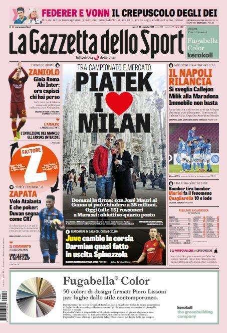 Gazzetta - Piatek alla milanese