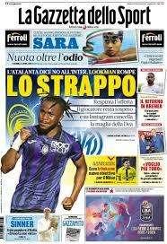 Gazzetta - Lo strappo 