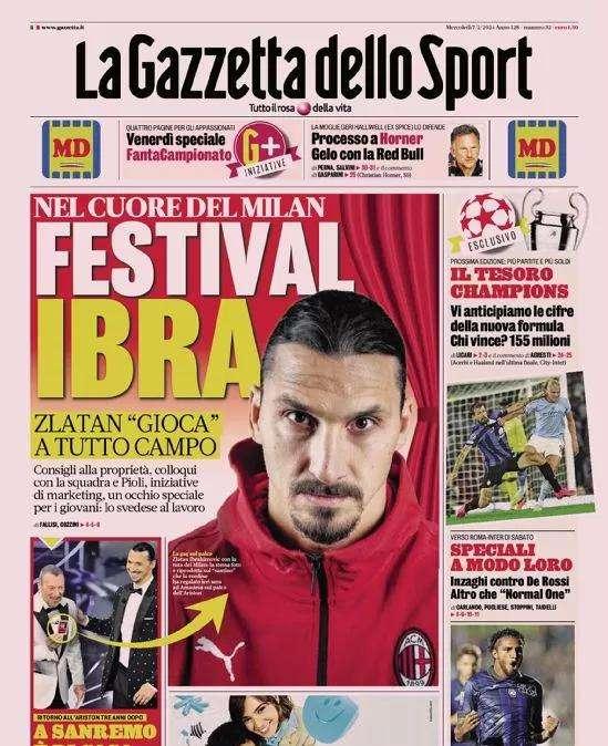 Gazzetta - La Juve si fa bella 