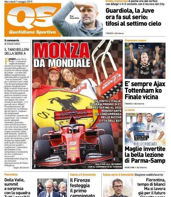 QS - La Juve fa sul serio per Guardiola