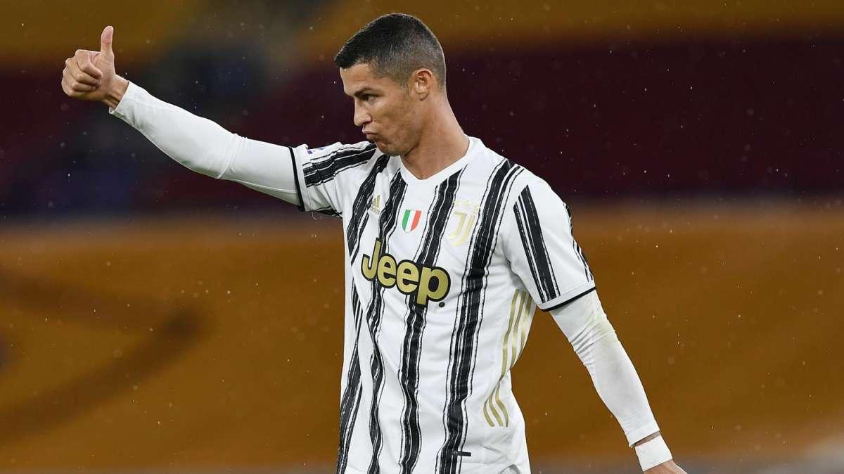 Ronaldo, quarto gol all'Olimpico giallorosso in carriera
