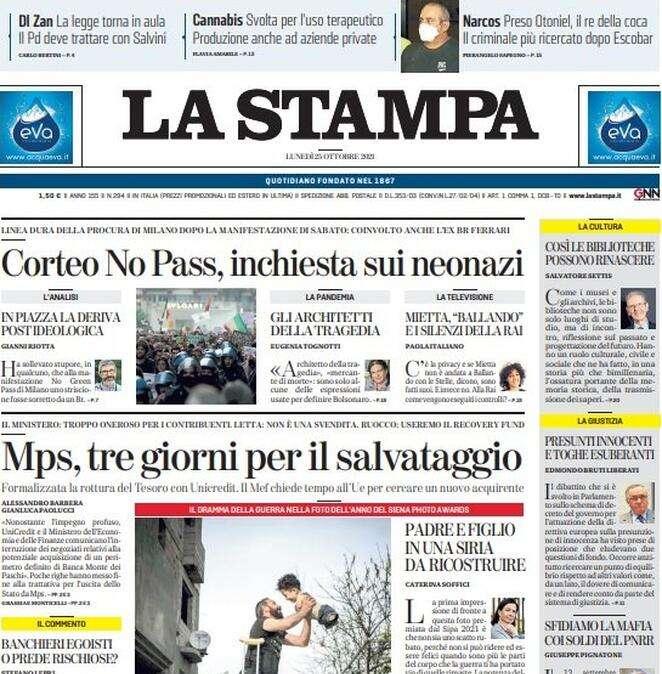 La Stampa - Pari tra i veleni 