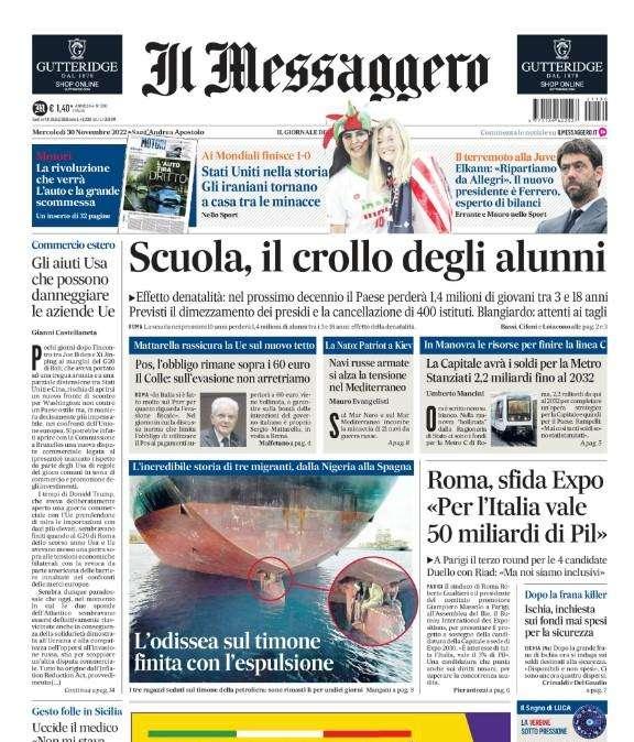 Il Messaggero - Juve, nuovo presidente esperto di bilanci 