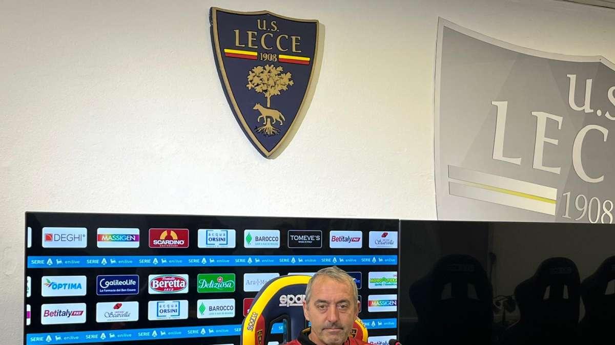 QUI LECCE - Giampaolo: “La Juve è forte anche se ha delle assenze. È una squadra che sa quello che vuole”