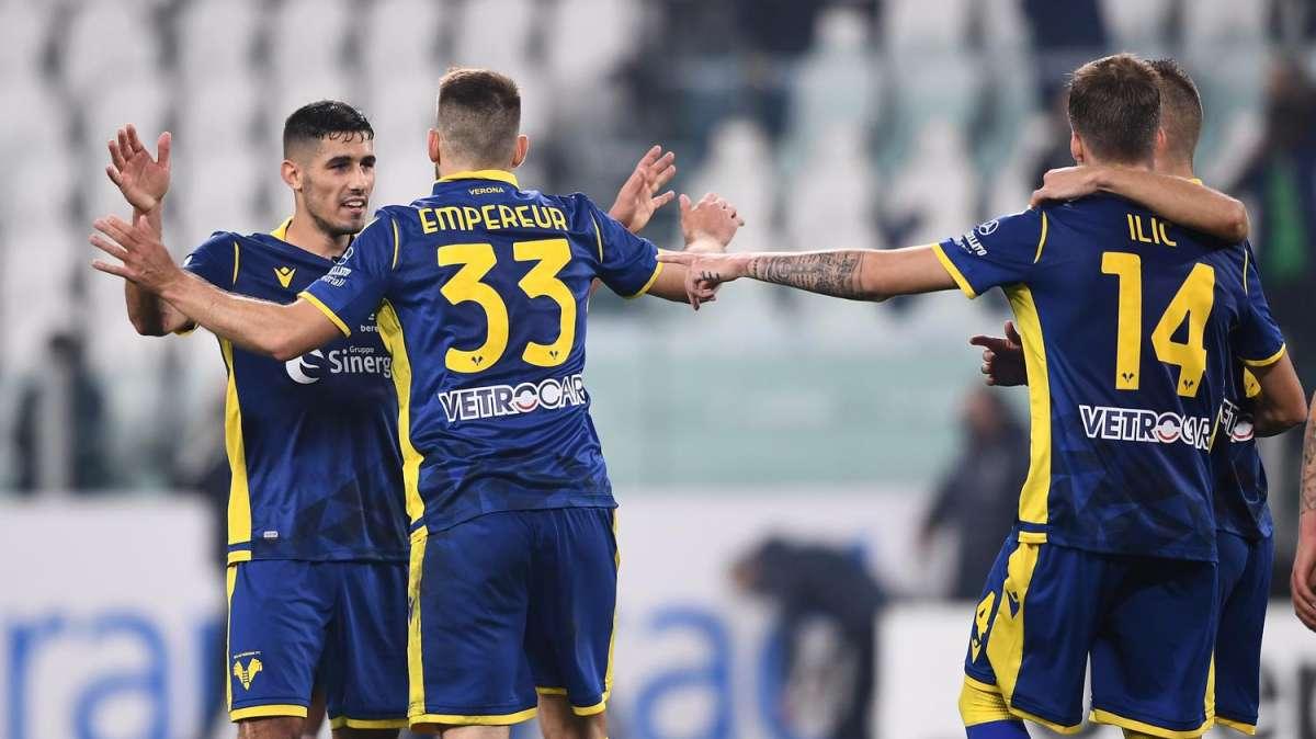 Verona ancora imbattuto contro i Campioni d'Italia. non accadeva dal 2000
