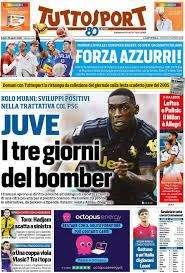 Tuttosport - I tre giorni del bomber 