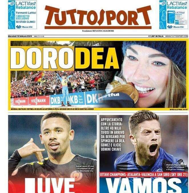 Tuttosport - Juve Jesus!