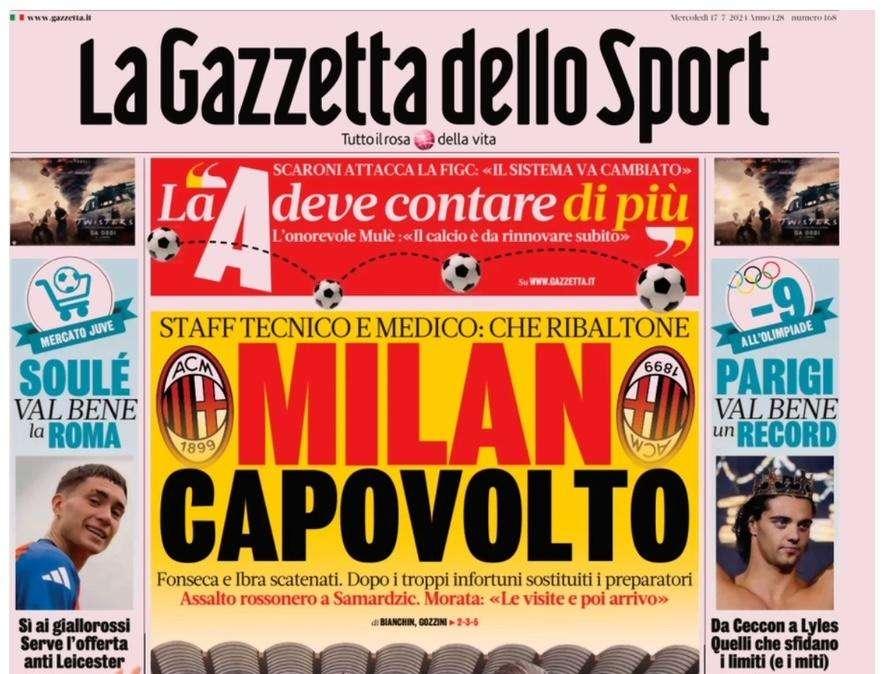 Gazzetta - Soulé val bene la Roma