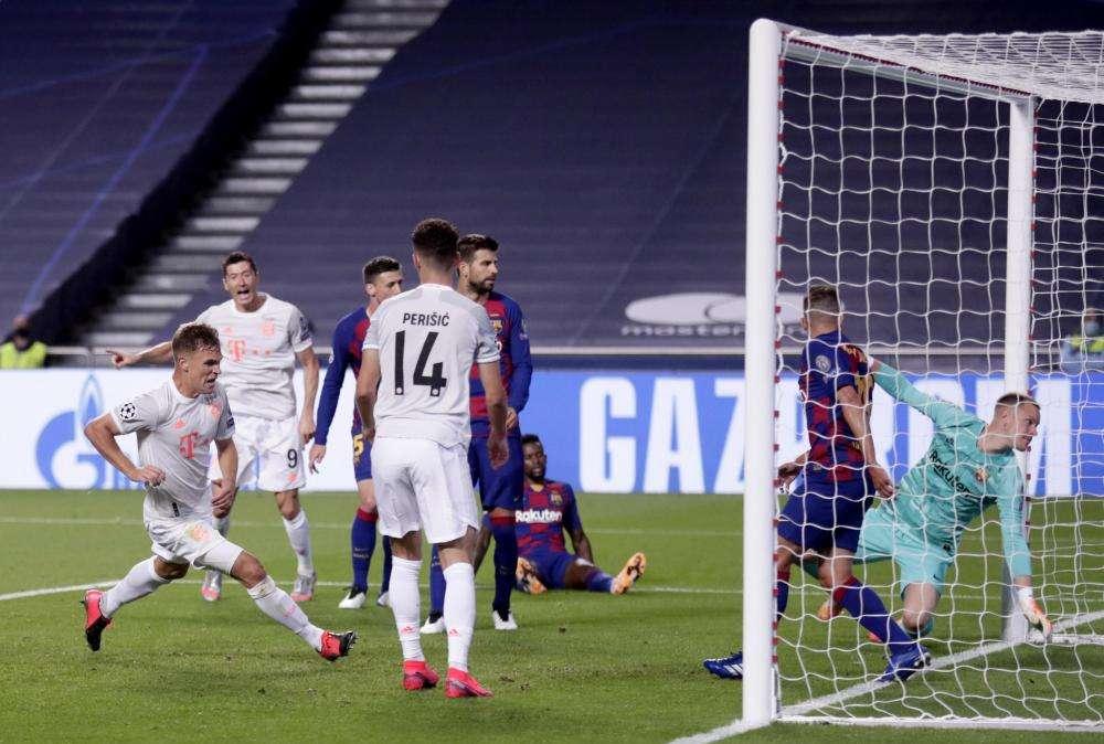 Champions:Barcellona travolto 8-2,Bayern in semifinale