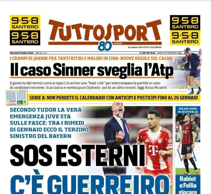 Juventus: emergenza esterni, occhi su Guerreiro del Bayern