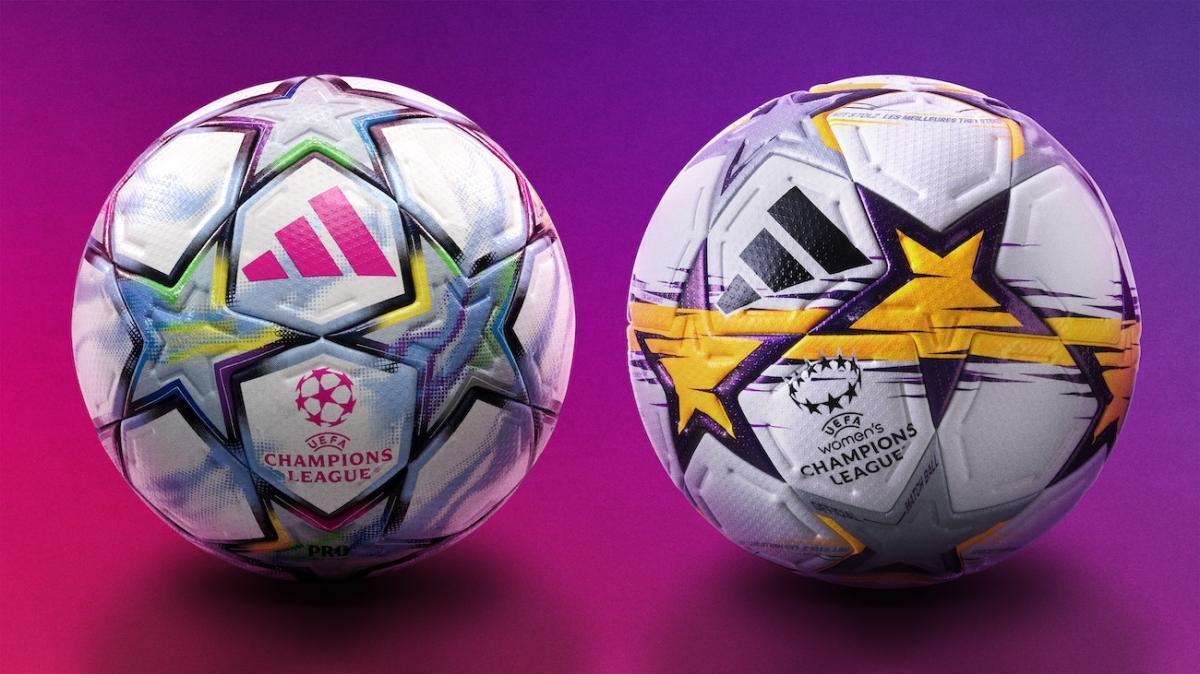 adidas svela i palloni ufficiali di gara per la fase di campionato della Uefa Champions League e della Uefa Women’s Champions League 2026/27