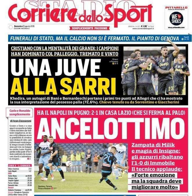 Corsport - Una Juve alla Sarri