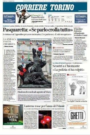 Corriere di Torino - Scricchiolii Juve