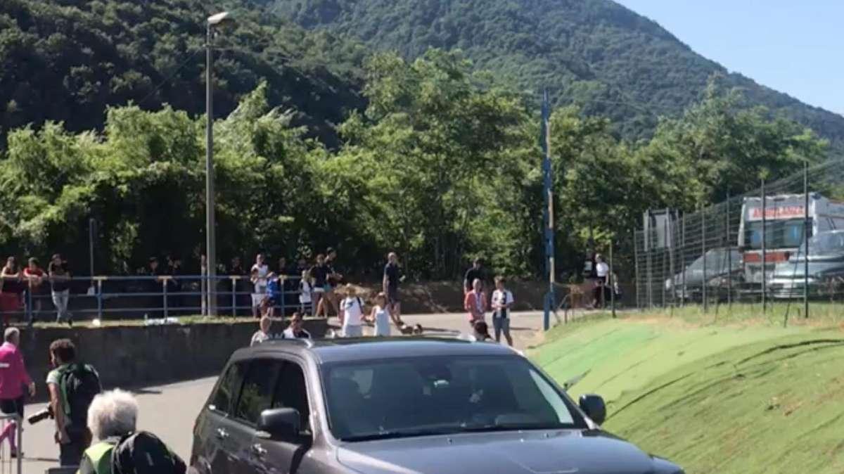 LIVE TJ - L'arrivo del presidente Agnelli 