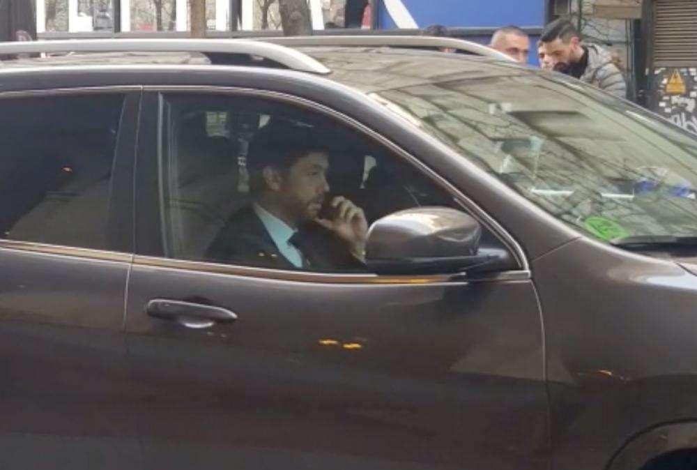 LIVE TJ - Il presidente Agnelli lascia l'hotel per andare al pranzo Uefa (FOTO-VIDEO)