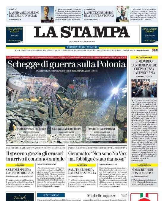 La Stampa - La sfida arcobaleno del calcio in Qatar