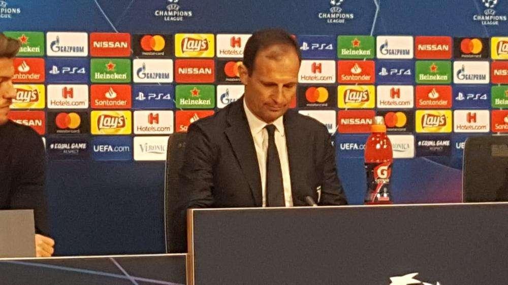 LIVE TJ - ALLEGRI: "Ronaldo domani gioca, non penso finirà 0-0. Dispiace non poter contare su Cuadrado in Champions"