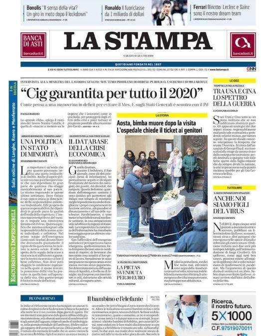 La Stampa - Ronaldo nel club dei Paperoni 