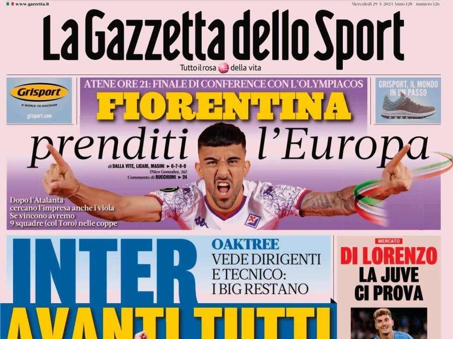 Gazzetta - Di Lorenzo, la Juve ci prova 