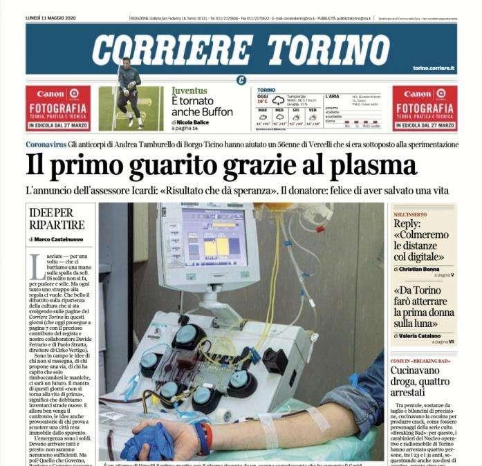 Corriere di Torino - Buffon ai dettagli per il rinnovo 