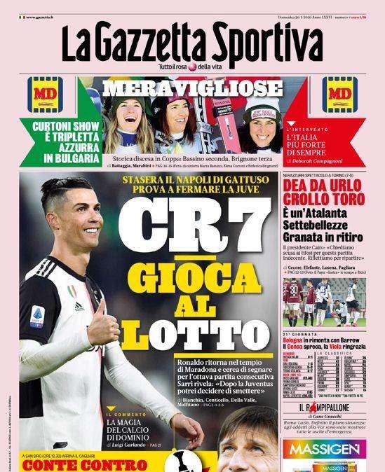 Gazzetta - Cr7 gioca al lotto