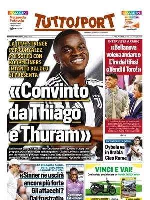 Tuttosport- La Juve stringe per Gonzalez e a Koopmeiners