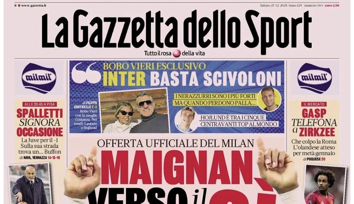 Maignan verso il si, Spalletti signora occasione  