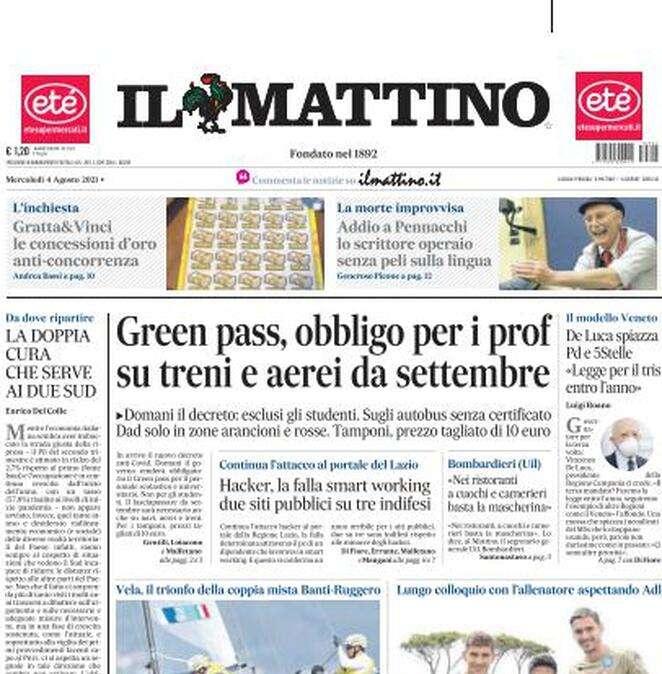 Il Mattino - Insigne, il contratto non si vede 