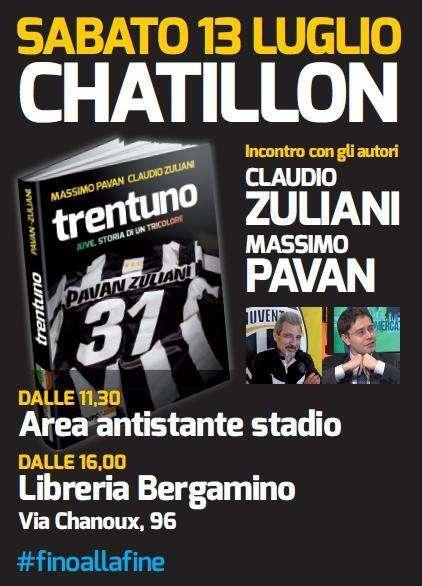  Trentuno anche a Chatillon! Oggi grande incontro nel ritiro Juve