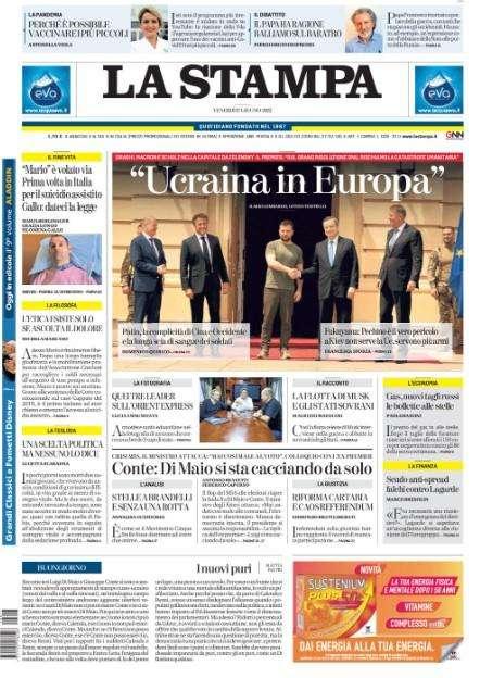 La Stampa - Paul position 