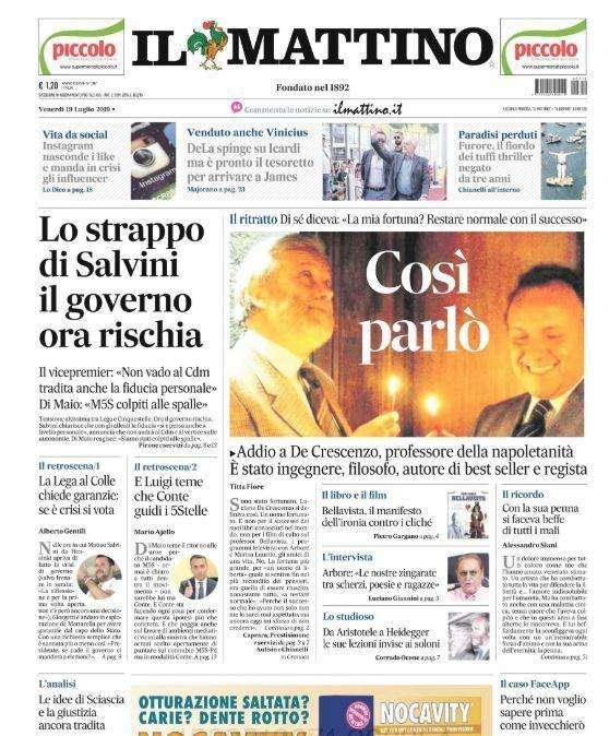Il Mattino - Voglia di James 