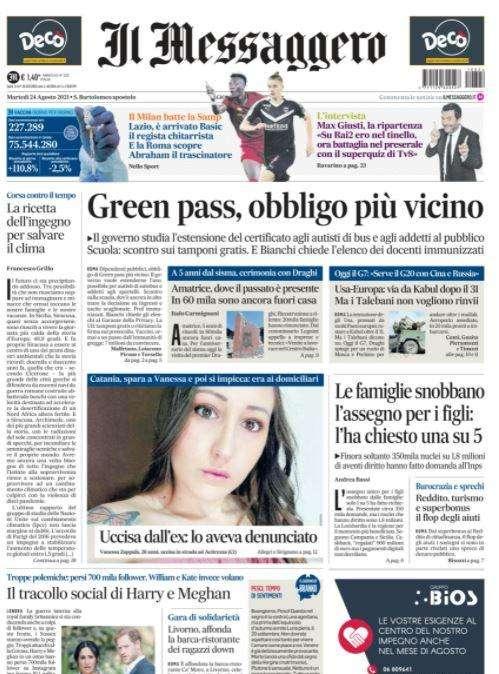 Il Messaggero - Inter e Correa, avanti tutta