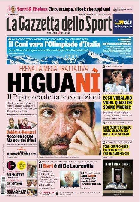 Gazzetta - L’Inter ha il sogno Modric