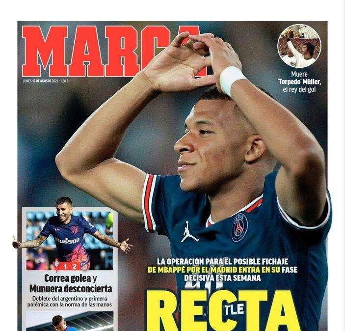 Marca - Settimana decisiva per Mbappè